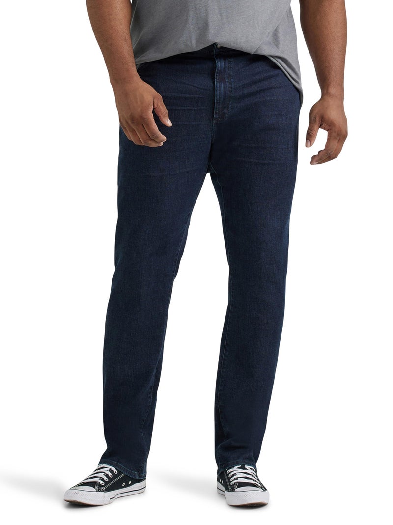 Lee Men's Big & Tall Extreme Motion Athletic Taper Jean Zander 44W x 32L - Image 1